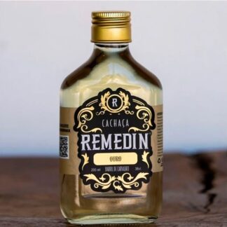 CACHAÇA REMEDIN OURO 200ML