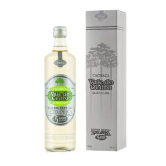 CACHAÇA VALE DO CEDRO RESERVA ESPECIAL PRATA 700ML