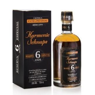 CACHAÇA HARMONIE SCHNAPS EXTRA PREMIUM 6 ANOS 700ML