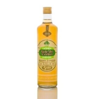 CACHAÇA VALE DO CEDRO RESERVA ESPECIAL OURO 700ML
