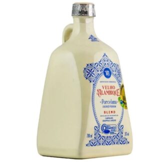 CACHAÇA VELHO ALAMBIQUE AMBURANA DE PORCELANA 700ML