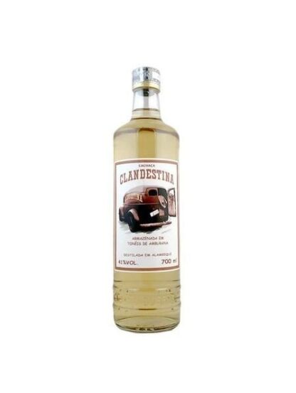 CACHAÇA CLANDESTINA OURO 700ML