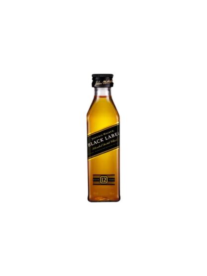 MINIATURA WHISKY BLACK LABEL 50ML