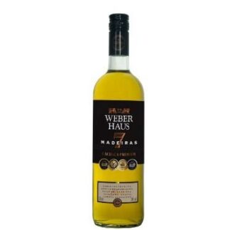 CACHAÇA AMARELA WEBER HAUS  7 MADEIRAS 750ML