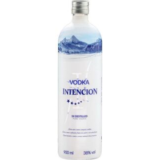 Vodka 5x Destilada Intencion 900ml