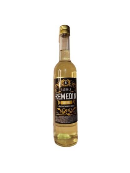 CACHAÇA REMEDIN OURO 500ML