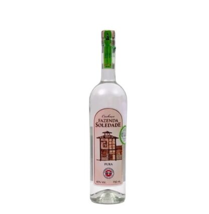 CACHAÇA FAZENDA SOLEDADE PRATA 750ML