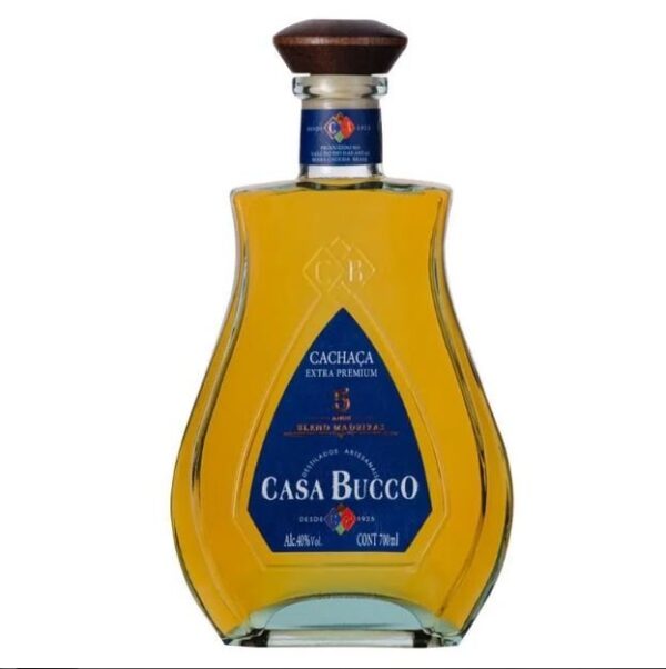 CACHAÇA CASA BUCCO EXTRA PREMIUM 5 ANOS 700ML