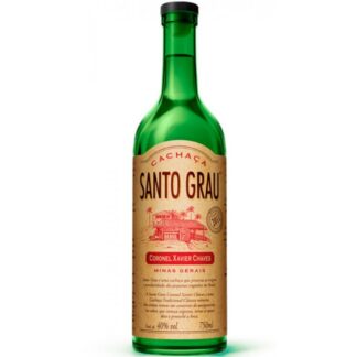 CACHAÇA AMARELA SANTO GRAU CORONEL XAVIER 750ML