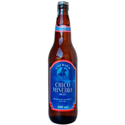 CACHAÇA CHICO MINEIRO PRATA 600ML