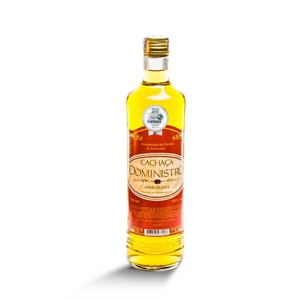 CACHAÇA AMARELA DOMINISTRO UMBURANA 700ML