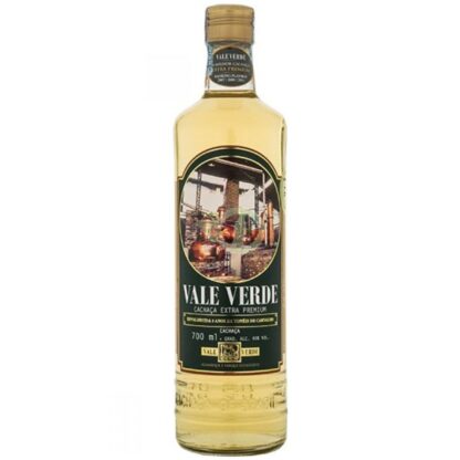 CACHAÇA VALE VERDE OURO  700ML