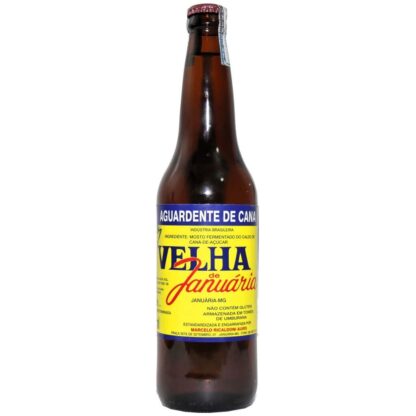CACHAÇA AMARELA VELHA JANUARIA 600ML