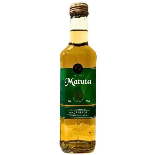 CACHAÇA MATUTA MAÇÃ VERDE 300ML