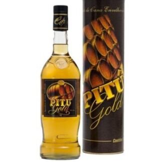 CACHAÇA AMARELA PITU GOLD  1LITRO