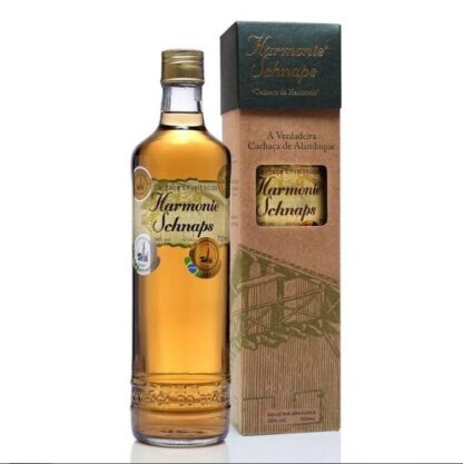 CACHAÇA HARMONIE SCHNAPS BLEND 4 MADEIRAS 700ML