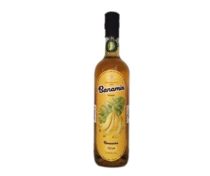 CACHAÇA BANAMIX 750ML