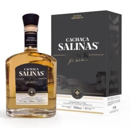 CACHAÇA SALINAS BLACK 700ML