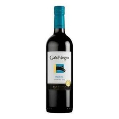 VINHO CHILENO GATO NEGRO MERLOT
