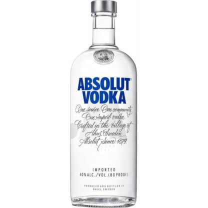 VODKA ABSOLUT 1LITRO