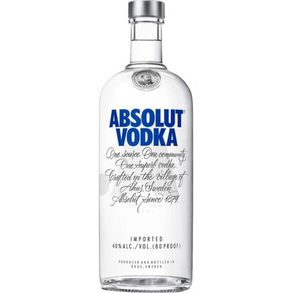 VODKA ABSOLUT 1L