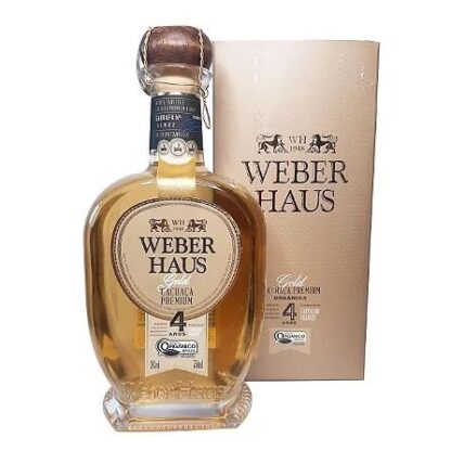 CACHAÇA AMARELA WEBER HAUS 4 ANOS 750ML