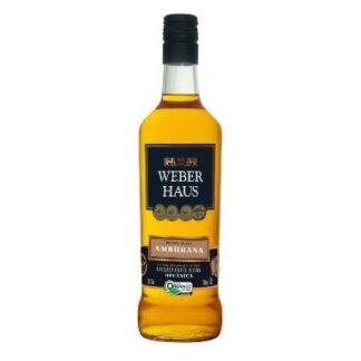 CACHAÇA AMARELA WEBER HAUS AMBURANA 700ML