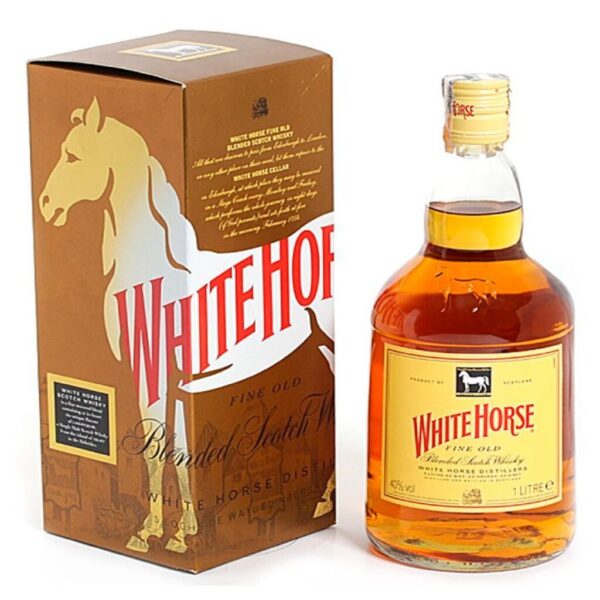 WHISKY WHITE HORSE 1 LITRO