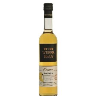 CACHAÇA AMARELA WEBER HAUS BANANA 500ML