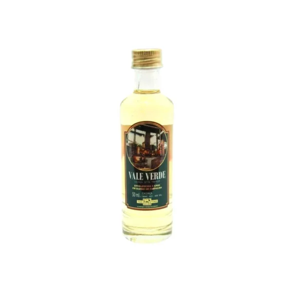 CACHAÇA VALE VERDE 50ML
