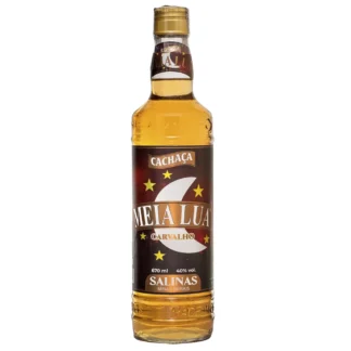 CACHAÇA MEIA LUA CARVALHO 670ML