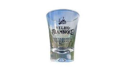 COPO DE CACHAÇA VELHO ALAMBIQUE PERSONALIZADO